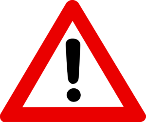 Sign attention.svg